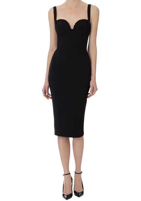 Abito Elisabetta Franchi donna AB85052E2 110 nero tubino ELISABETTA FRANCHI | Abiti | AB85052E2110
